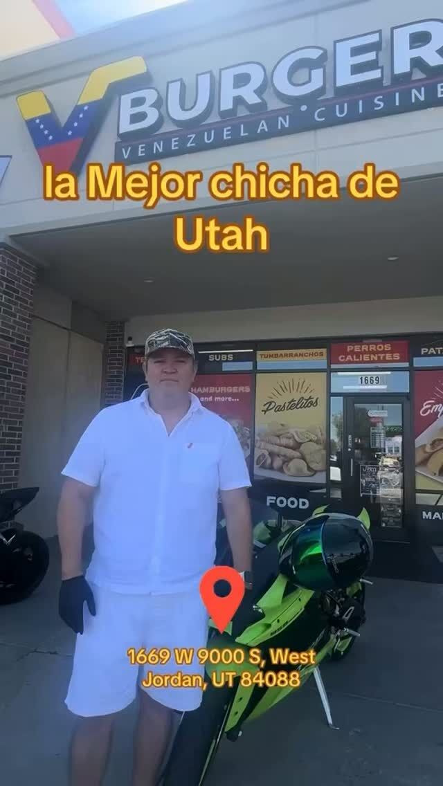 La mejor chicha Venezolana en Utah hoy domingo hasta las 6:00 PM te esperamos