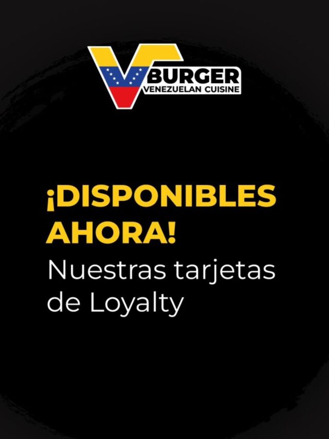 ¡Ya están aquí nuestras Tarjetas de Lealtad y Regalo! 

💛💙❤️

En @vburgerutah somos una gran familia y queremos premiar a quienes siempre nos eligen y nos hacen sentir en casa. 

Ya tenemos disponibles nuestras tarjetas Loyalty.

La dinámica es muy fácil: vienes a visitarnos, pides esos platos que te conectan con lo nuestro (¡nuestro pabellón, cachapas, tequeños y empanadas te esperan!) y acumulas beneficios con cada compra.

Pide tu tarjeta hoy mismo directamente en nuestra caja y empieza a disfrutar de todas las recompensas que diseñamos para ti.

 ¡La mesa está servida en West Jordan!

📍Ubicación: 1669 W 9000 S, West Jordan, UT 84088.

#VBurgerUtah #WestJordan #ComidaVenezolana #FamiliaVenezolana #saborvenezolano